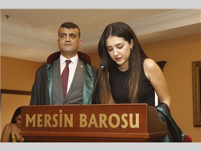 20 STAJYER AVUKATIMIZ CÜBBE GİYDİ