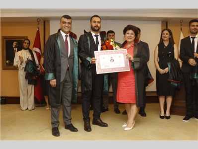 20 STAJYER AVUKATIMIZ CÜBBE GİYDİ