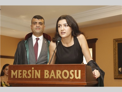 20 STAJYER AVUKATIMIZ CÜBBE GİYDİ
