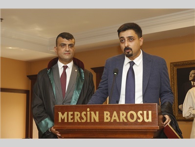 20 STAJYER AVUKATIMIZ CÜBBE GİYDİ
