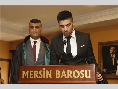 20 STAJYER AVUKATIMIZ CÜBBE GİYDİ