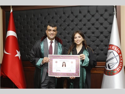 20 STAJYER AVUKATIMIZ CÜBBE GİYDİ