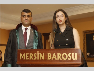 20 STAJYER AVUKATIMIZ CÜBBE GİYDİ