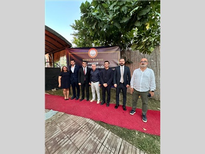 BAROMUZ ANAMUR’DA ADLİ YIL AÇILIŞ RESEPSİYONU DÜZENLEDİ