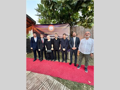 BAROMUZ ANAMUR’DA ADLİ YIL AÇILIŞ RESEPSİYONU DÜZENLEDİ