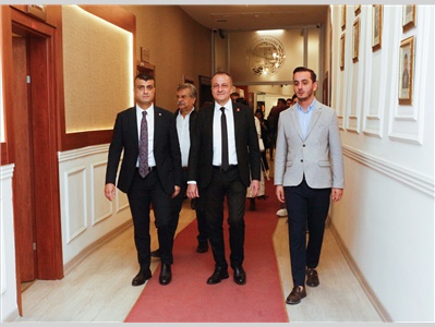 CHP MERSİN İL YÖNETİMİNDEN ZİYARET