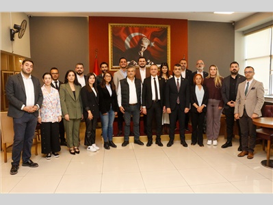 CHP MERSİN İL YÖNETİMİNDEN ZİYARET