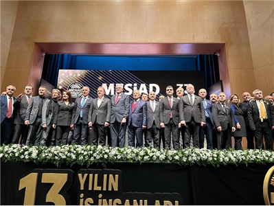 BARO BAŞKANIMIZ, MESİAD 13. İŞ İNSANLARI ÖDÜL TÖRENİNE KATILDI