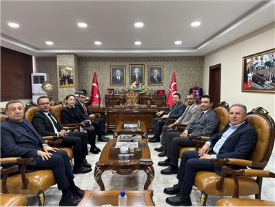 BARO BAŞKANIMIZ AV. GAZİ ÖZDEMİR’DEN, MHP İL BAŞKANI ÖMER GÜRSOY’A ZİYARET