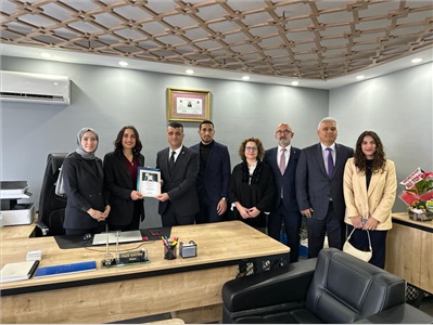 MESLEKTAŞIMIZIN OFİS AÇILIŞINA KATILDIK