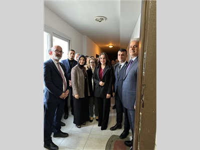 MESLEKTAŞIMIZIN OFİS AÇILIŞINA KATILDIK