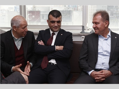MERSİN BÜYÜKŞEHİR BELEDİYE BAŞKANI SAYIN VAHAP SEÇER BAROMUZU ZİYARET ETTİ