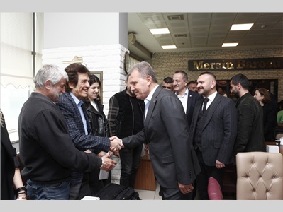 MERSİN BÜYÜKŞEHİR BELEDİYE BAŞKANI SAYIN VAHAP SEÇER BAROMUZU ZİYARET ETTİ