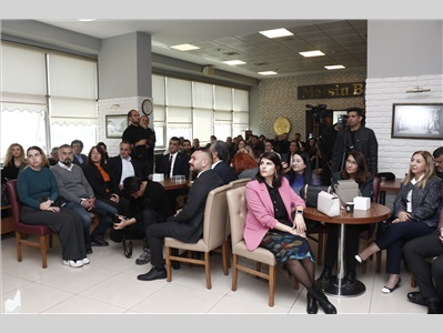 MERSİN BÜYÜKŞEHİR BELEDİYE BAŞKANI SAYIN VAHAP SEÇER BAROMUZU ZİYARET ETTİ
