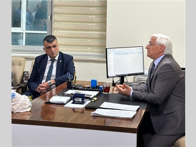 TARSUS İCRA MÜDÜRÜ ÖNDER ŞAHİN’E ZİYARET