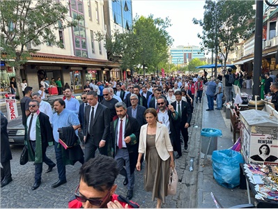 BARO YÖNETİMİMİZ,  AV. TAHİR ELÇİ  '  NİN KARAR DURUŞMASINA KATILDI