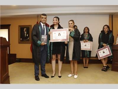 6 STAJYER AVUKATIMIZ CÜBBE GİYDİ