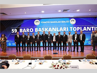 59. BARO BAŞKANLARI TOPLANTISI YAPILDI