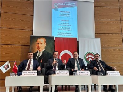 BAŞKANIMIZ AV. GAZİ ÖZDEMİR,GELECEĞİN HUKUKÇULARIYLA MESLEKİ DENEYİMLERİNİ PAYLAŞTI