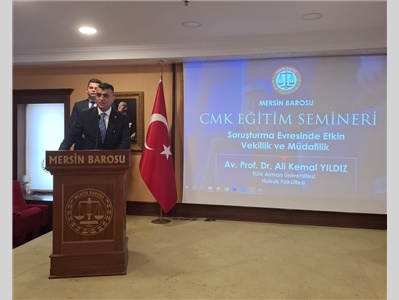 AVUKATLARIMIZA CMK EĞİTİM SEMİNERİ DÜZENLENDİ