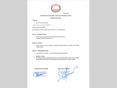 MEYDAN RESTAURANT İLE İNDİRİM PROTOKOLÜ İMZALANDI