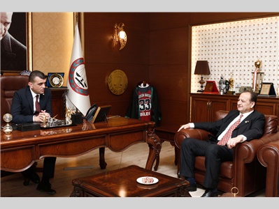 İYİ PARTİ MERSİN BÜYÜKŞEHİR BELEDİYE BAŞKAN ADAYI BÜLENT ÖZKAN'DAN ZİYARET