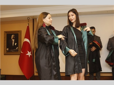 5 STAJYER AVUKATIMIZ CÜBBE GİYDİ