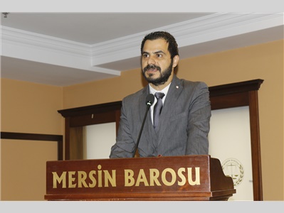 MERSİN BAROSU STAJ EĞİTİM MERKEZİ 2023-2024 YILI EĞİTİM DÖNEMİ AÇILIŞ DERSİ YAPILDI