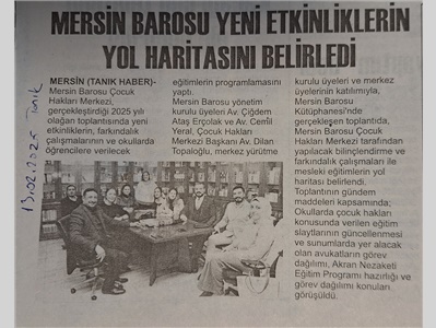 ÇHM toplantısı yapıldı