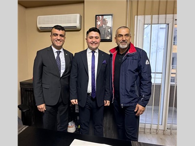 MESLEKTAŞIMIZIN OFİS AÇILIŞINA KATILDIK