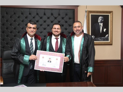 5 STAJYER AVUKATIMIZ CÜBBE GİYDİ