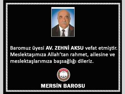 VEFAT VE BAŞSAĞLIĞI