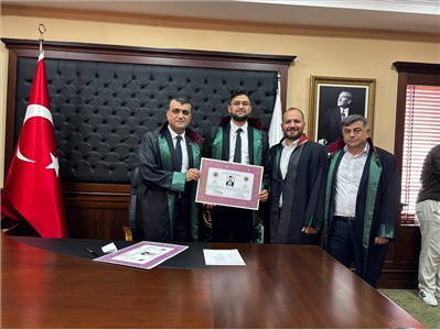 STAJYER AVUKATLARIMIZIN CÜBBE GİYME HEYECANI