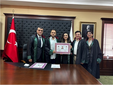 STAJYER AVUKATLARIMIZIN CÜBBE GİYME HEYECANI