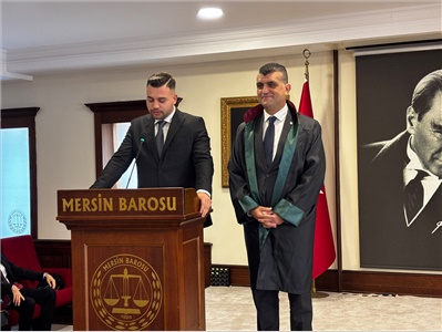 STAJYER AVUKATLARIMIZIN CÜBBE GİYME HEYECANI