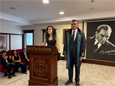 STAJYER AVUKATLARIMIZIN CÜBBE GİYME HEYECANI