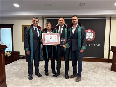 STAJYER AVUKATLARIMIZIN CÜBBE GİYME HEYECANI