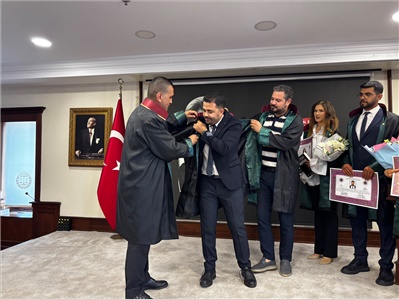 STAJYER AVUKATLARIMIZIN CÜBBE GİYME HEYECANI