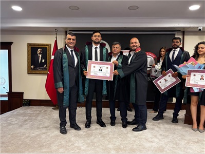 STAJYER AVUKATLARIMIZIN CÜBBE GİYME HEYECANI