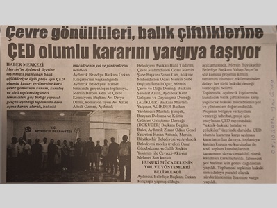 Balık çiftliklerine karşı hukuki seferberlik