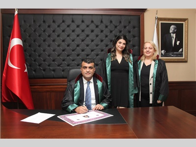 9 STAJYER AVUKATIMIZ, AVUKATLIK RUHSATNAMESİNİ ALDI