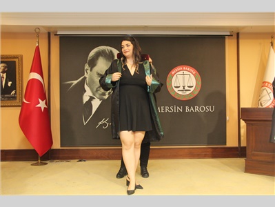 9 STAJYER AVUKATIMIZ, AVUKATLIK RUHSATNAMESİNİ ALDI