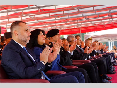 KKTC’NİN CUMHURİYET BAYRAMI KUTLAMA TÖRENİ’NE KATILDIK