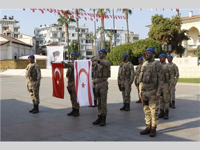 KKTC’NİN CUMHURİYET BAYRAMI KUTLAMA TÖRENİ’NE KATILDIK