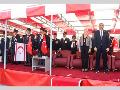 KKTCNİN CUMHURİYET BAYRAMI KUTLAMA TÖRENİNE KATILDIK