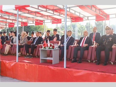 KKTCNİN CUMHURİYET BAYRAMI KUTLAMA TÖRENİNE KATILDIK