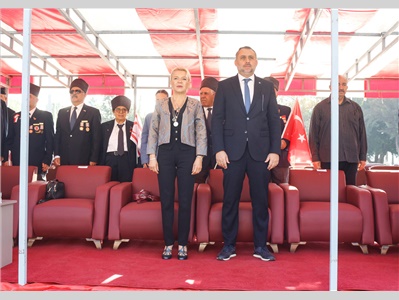 KKTCNİN CUMHURİYET BAYRAMI KUTLAMA TÖRENİNE KATILDIK