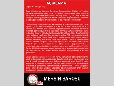 2024 YILI ASGARİ ÜCRET TARİFESİNİN KABULÜ MÜMKÜN DEĞİL !