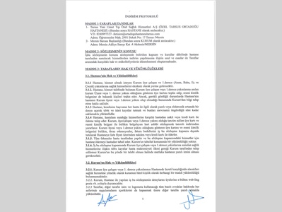 ÖZEL MERSİN TARSUS YENİ UMUT TIP ÖZEL SAĞLIK HİZMETLERİ İNDİRİM PROTOKOLÜ İMZALANDI
