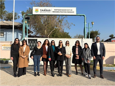 HAYVAN HAKLARI KOMİSYONUMUZ, TARSUS BELEDİYESİ HAYVAN BAKIMEVİNDE İNCELEMELERDE BULUNDU